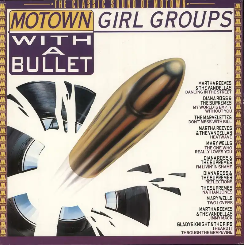 Tamla Motown Motown Girl Groups - With A Bullet German Vinyl LP Holiday Sale