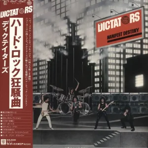 The Dictators Manifest Destiny Japanese Promo Vinyl LP Seasonal Sale