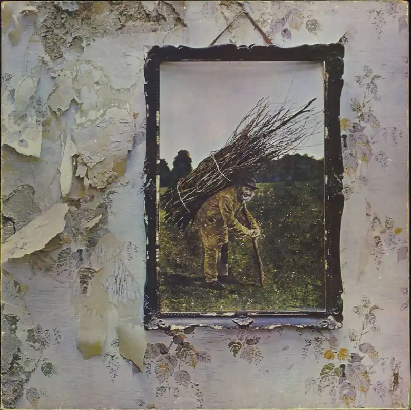 Exclusive Led Zeppelin Led Zeppelin IV - 6th + Inner - VG UK Vinyl LP