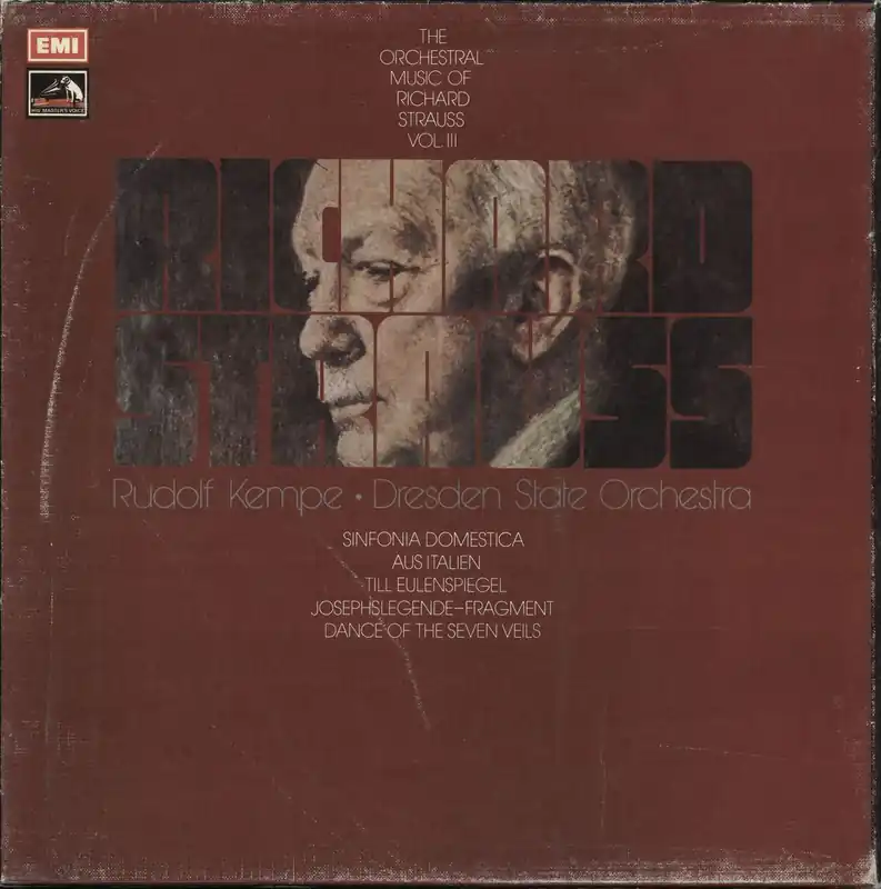 Crafted Richard Strauss The Orchestral Music Of Richard Strauss Vol. III - Ex UK Vinyl box set