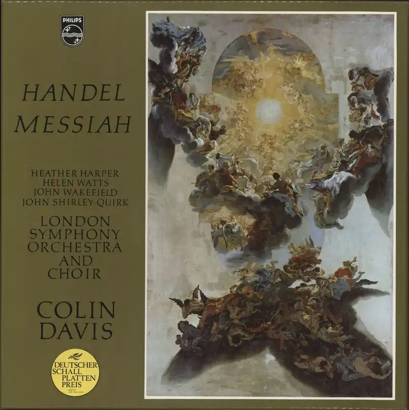 George Frideric Handel Handel: Messiah Dutch Vinyl box set Limited Edition