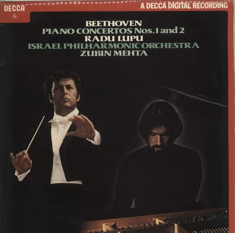 Cheap Radu Lupu Beethoven: Piano Concertos Nos. 1 and 2 UK Vinyl LP