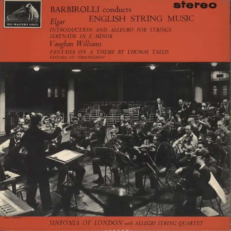 Discount The Sinfonia Of London Barbirolli Conducts English String Music - 1st UK Vinyl LP