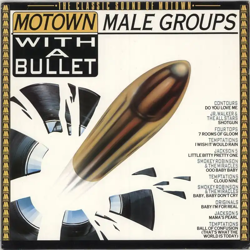 Weekend Sale Tamla Motown Motown Male Groups - With A Bullet UK Vinyl LP