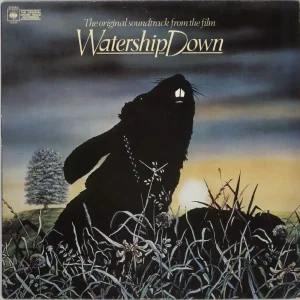 Limited Edition Original Soundtrack Watership Down - gold stamp UK Vinyl LP
