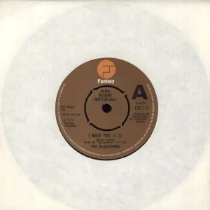 Clearance The Blackbyrds I Need You - A Label UK Promo 7" vinyl