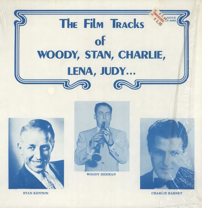 Various-Jazz The Film Tracks Of Woody, Stan, Charlie, Lena, Judy... US Vinyl LP Instant Buy