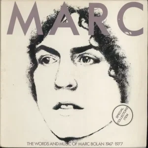 Marc Bolan The Words And Music Of Marc Bolan 1947-1977 - EX Belgian 2-LP vinyl set No Minimum Order