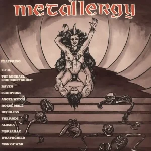 Various-Rock & Metal Metallergy UK Vinyl LP Original