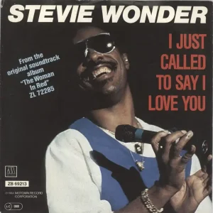 Direct From Factory Stevie Wonder I Just Called To Say I Love You German 7" vinyl
