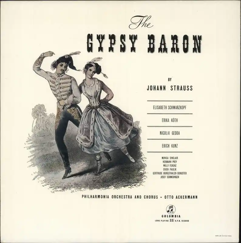 Special Discount Johann Strauss II (1825-1899) The Gypsy Baron UK 2-LP vinyl set