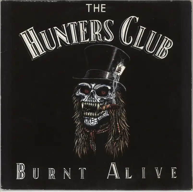 The Hunters Club Burnt Alive UK Vinyl LP Express Delivery