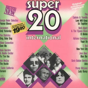 Budget Various-60s & 70s Super 20 International German Vinyl LP
