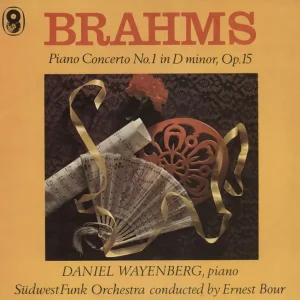 Cheap Johannes Brahms Brahms: Concerto For Piano No. 1 In D Minor, Op.15 UK Vinyl LP