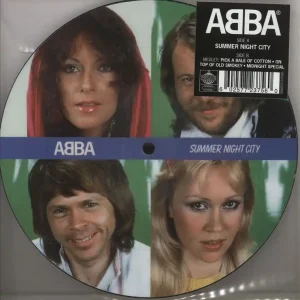 Direct From Factory Abba Summer Night City / Medley UK 7" picture disc