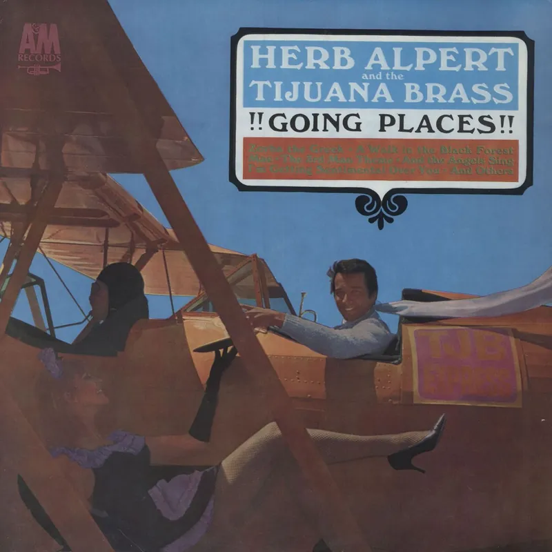 Herb Alpert Going Places Australian Vinyl LP Affordable