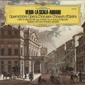 Fast Shipping Giuseppe Verdi Verdi: La Scala German Vinyl LP