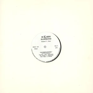 Richard T. Bear Sunshine Hotel/ Baby, I Need Your Loving Dutch 12" vinyl Hassle-Free Returns