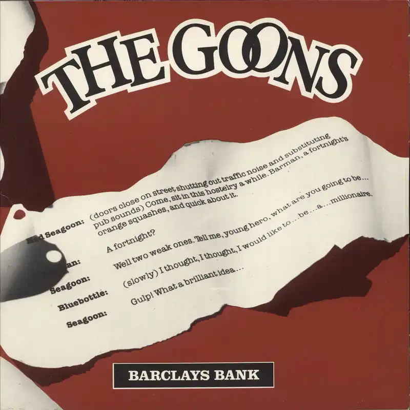 Fast Shipping The Goons School Leavers Going To College/ School Leavers Going To Work UK 7" vinyl