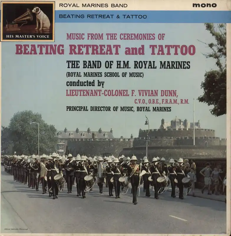 Crafted The Band Of H.M. Royal Marines Music From The Ceremonies Of Beating Retreat And Tattoo UK Vinyl LP