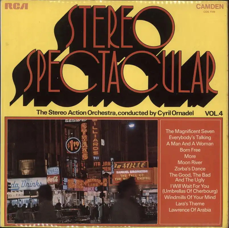 Hot Deal The Stereo Action Orchestra Stereo Spectacular Volume 4 UK Vinyl LP
