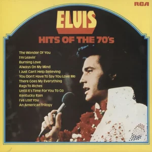 Budget Elvis Presley Hits Of The 70's - 2nd UK Vinyl LP