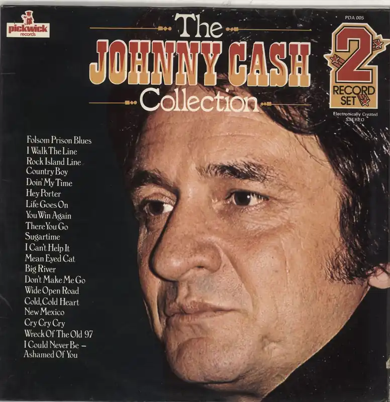 Premium Johnny Cash The Johnny Cash Collection UK 2-LP vinyl set