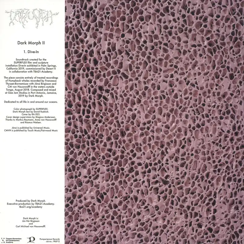 Authentic Dark Morph Dark Morph II UK Vinyl LP