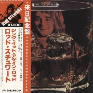Fan Favorite Rod Stewart Sing It Again Rod - 2 Obi's Japanese Vinyl LP