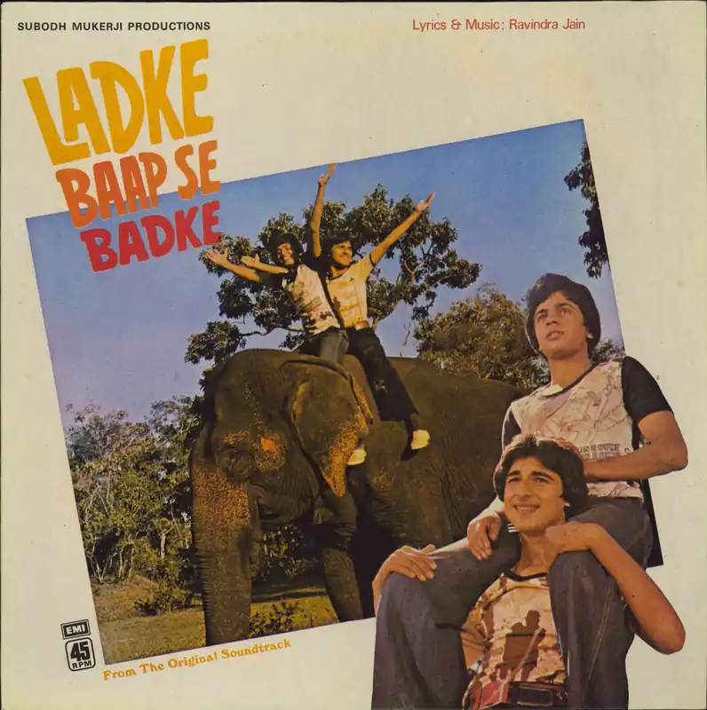 Ravindra Jain Ladke Baap Se Badke Indian 12" vinyl Top Rated