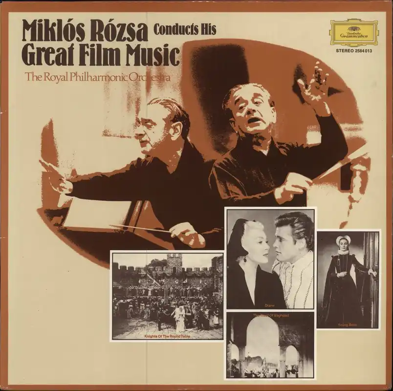 Miklos Rozsa Miklós Rózsa Conducts His Great Film Music German Vinyl LP Special Discount