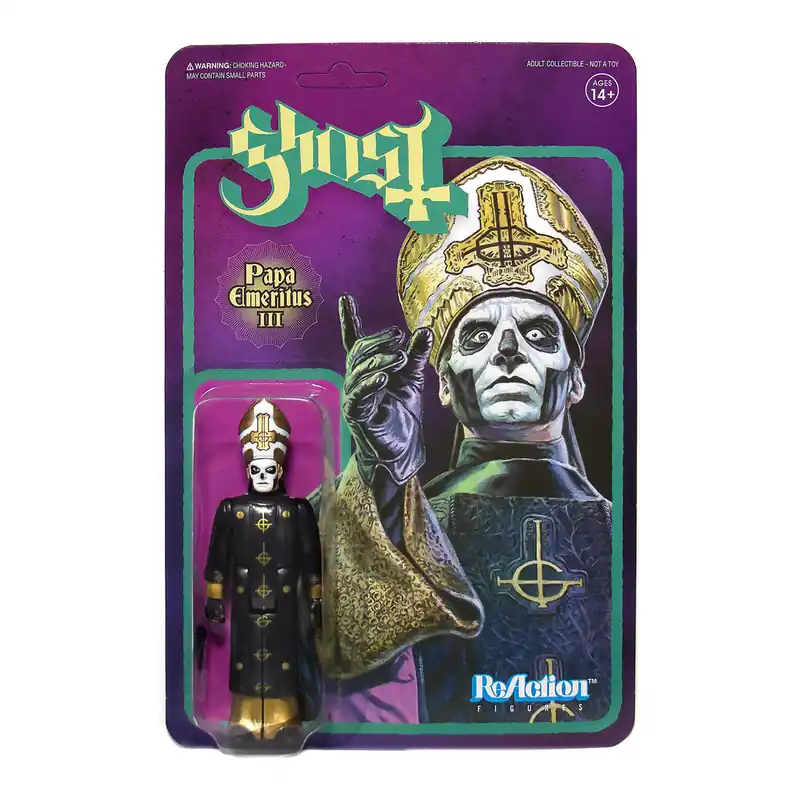 SUPER7 - Ghost ReAction Figure - Papa Emeritus III &ndash; Sonic Boom Records Best Seller