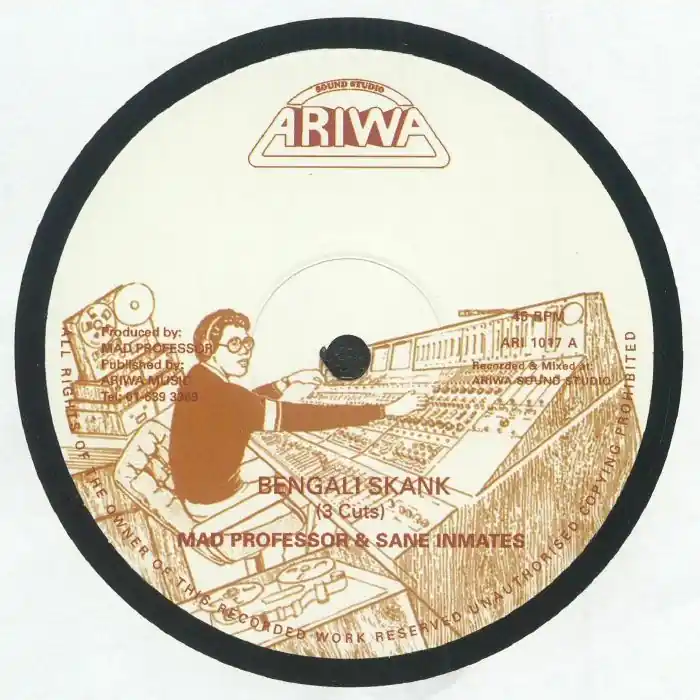Viral Mad Professor & Sane Inmates - Bengali Skank 12" (New Vinyl) &ndash; Sonic Boom Records