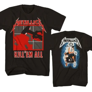 Metallica - Kill Em All (With Back Print) T-Shirt &ndash; Sonic Boom Records Trending