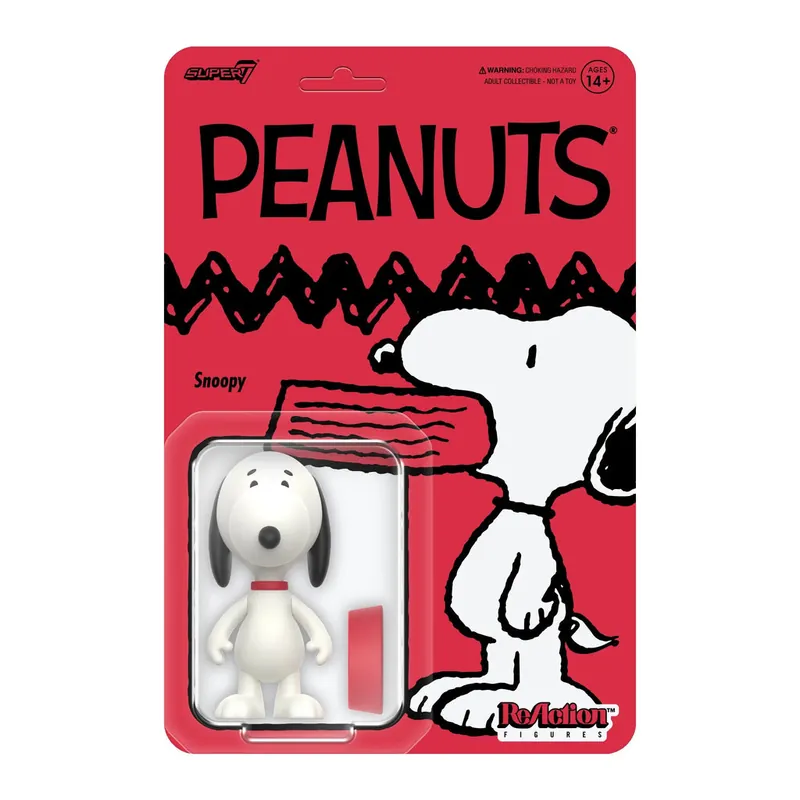 SUPER7 - Peanuts ReAction Figure - Snoopy – Sonic Boom Records Wholesale