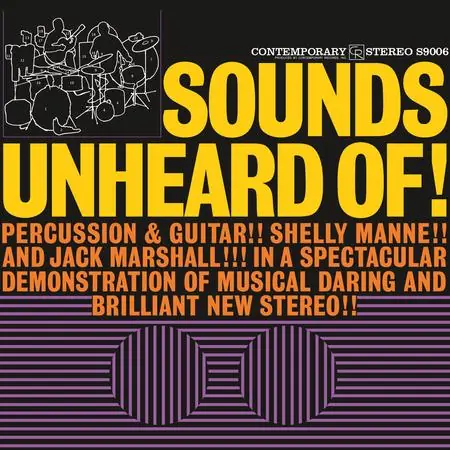Shelly Manne and Jack Marshall - Sounds Unheard Of! (New Vinyl) &ndash; Sonic Boom Records Money Back Guarantee
