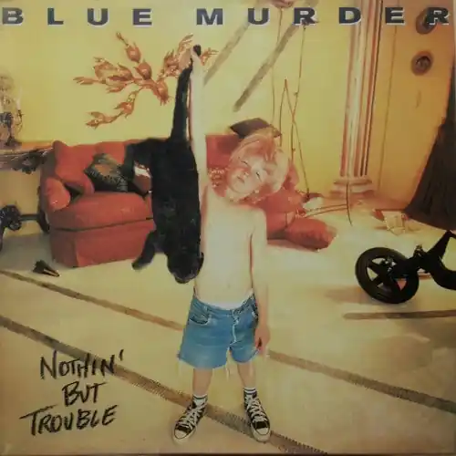 Blue Murder - Nothin' But Trouble (Blue w/ Black Cat Swirl)(2LP)(New V &ndash; Sonic Boom Records Limited Time