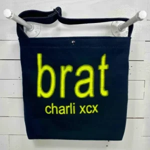 Free Delivery Goodfarken - Charli XCX brat - Crossbody Bag (LIMITED EDITION) &ndash; Sonic Boom Records