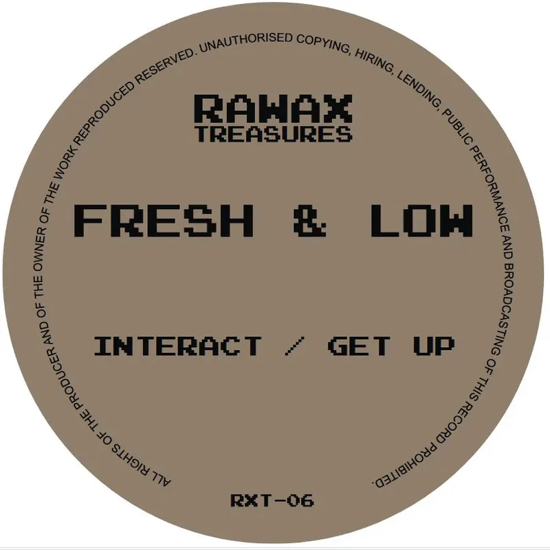Secure Checkout Fresh & Low - Interact / Get Up (New Vinyl) &ndash; Sonic Boom Records