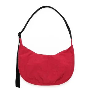 Original Baggu - Medium Red Candy Apple Crescent Bag &ndash; Sonic Boom Records