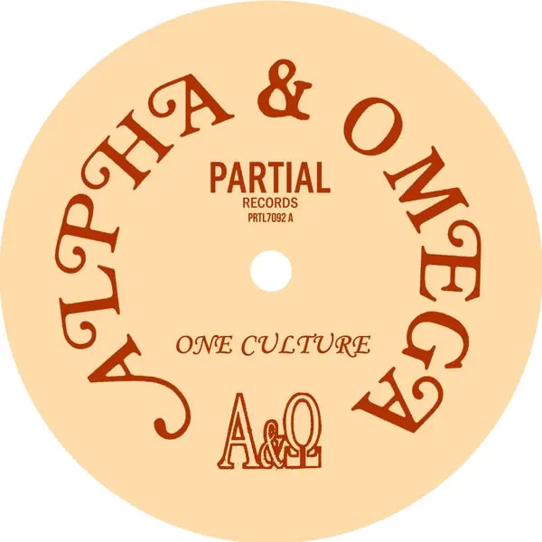 Alpha & Omega - One Culture 7" (New Vinyl) &ndash; Sonic Boom Records Save Now