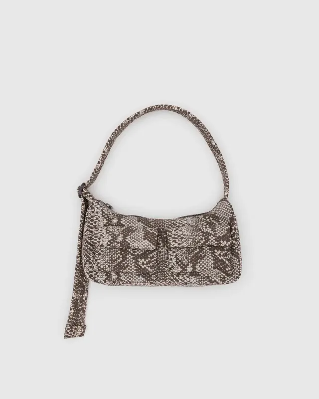Baggu - Snakeskin Cargo Shoulder Bag – Sonic Boom Records Warranty Included