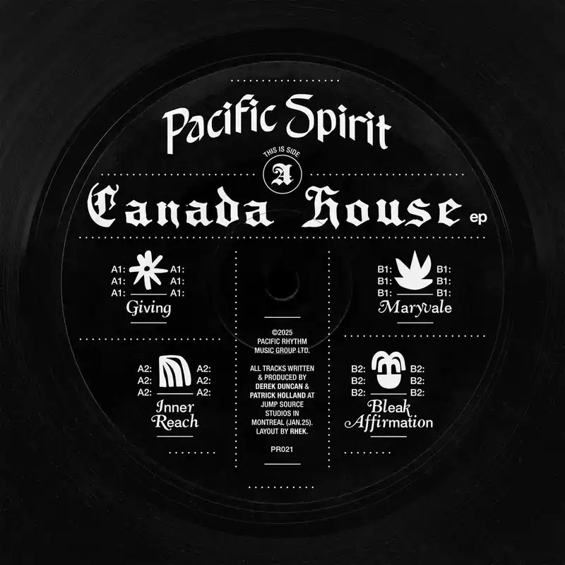 Trusted Brand Pacific Spirit - Canada House (12") (New Vinyl) &ndash; Sonic Boom Records