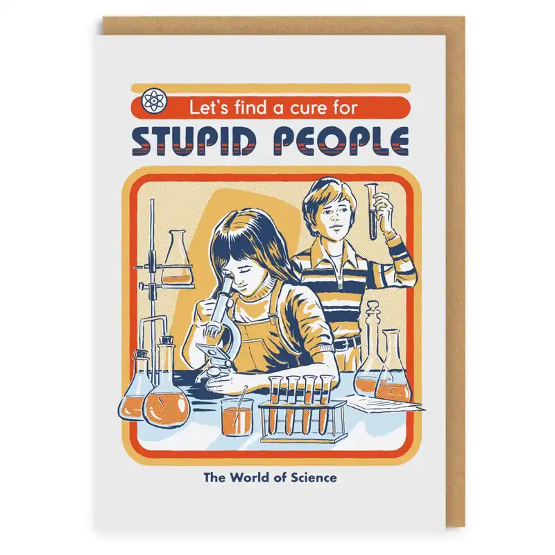 Ohh Deer Cards - Cure For Stupid People &ndash; Sonic Boom Records Luxury