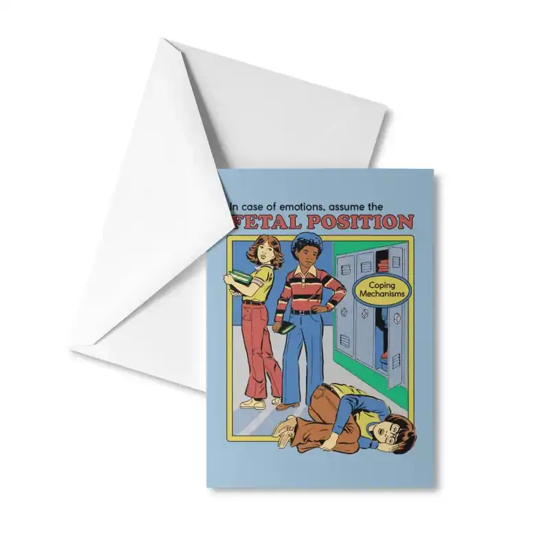 Ohh Deer Cards - Fetal Position &ndash; Sonic Boom Records Free Returns