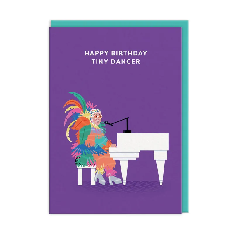 Ohh Deer Cards - Tiny Dancer Elton John &ndash; Sonic Boom Records Cheap