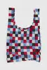 Baggu - Painted Check Reusable Standard Bag &ndash; Sonic Boom Records Same Day Shipping