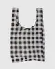 Baggu - Black & White Big Check Reusable Standard Bag &ndash; Sonic Boom Records Time-Limited