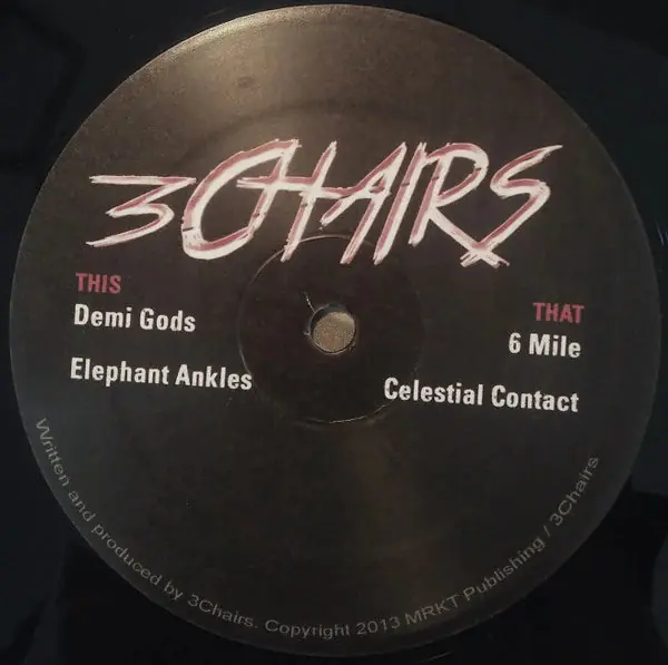 3 Chairs - DEMIGODS (12") (New Vinyl) &ndash; Sonic Boom Records Get Yours