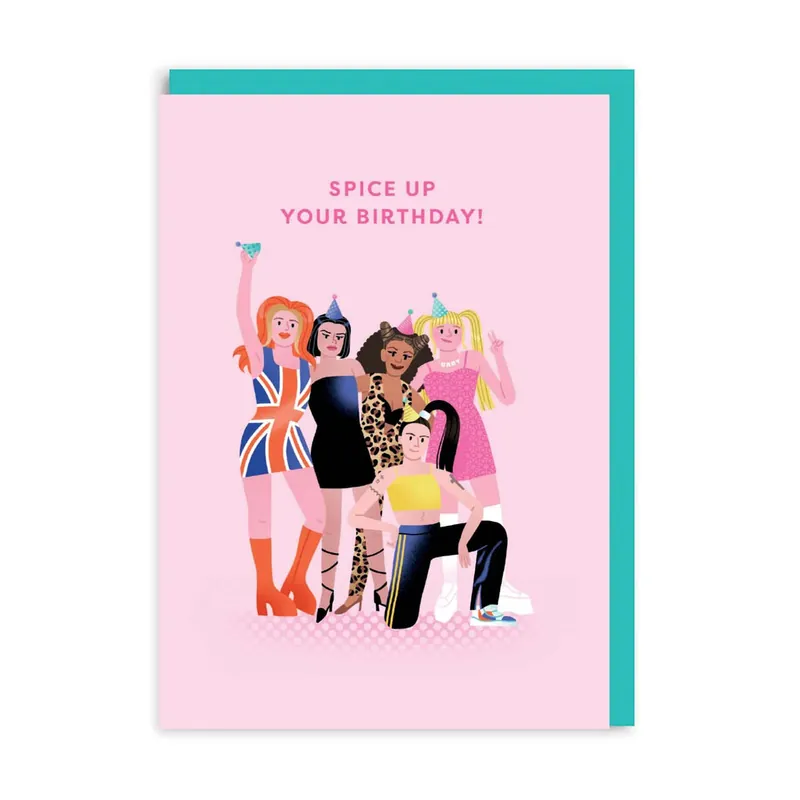 Price Cut Ohh Deer Cards - Spice Girls Happy Birthday &ndash; Sonic Boom Records